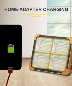 نورافکن شارژی خورشیدی مدل d8