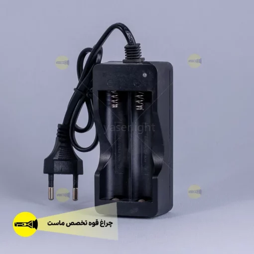 شارژر دوبل باطری پلیسی18650