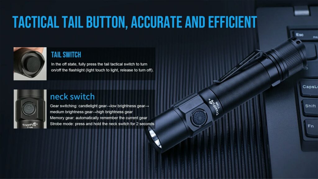 TrustFireT10RRechargeableTacticalFlashlight1800Lumens 02 2048x2048