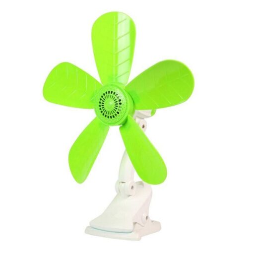 portable clip electric fan fc01 690 super soft wind with five leaf 12