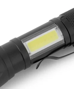 چراغ قوه جیبی بغل مهتابی COB 12 3 8