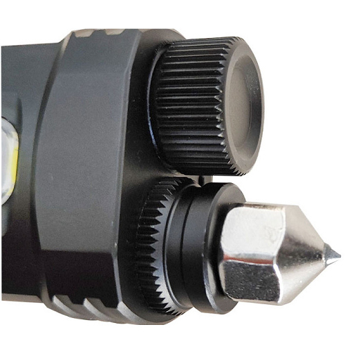 چراغ قوه پلیسی اسمال سان ZY-X3 با قابلیت زوم و چراغ جانبی COB - Image 3