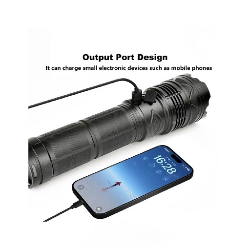 چراغ قوه پلیسی BL مدل G500 با لنز لیزری و قابلیت زوم - Image 5