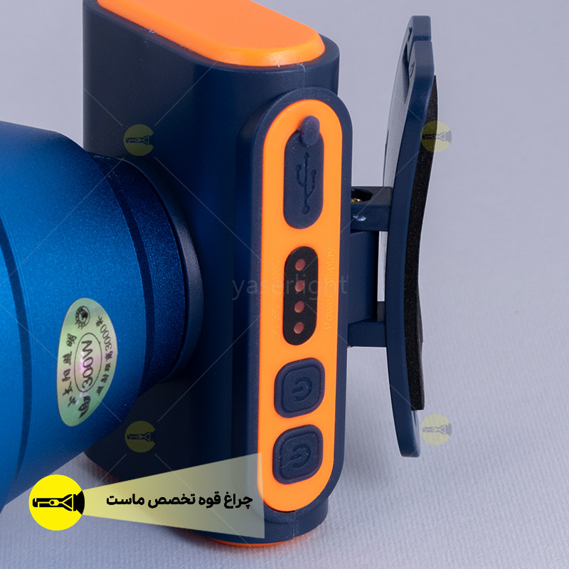 چراغ پیشانی اسمال سان ZY-H129 با لامپ XP60 قدرتمند - Image 4