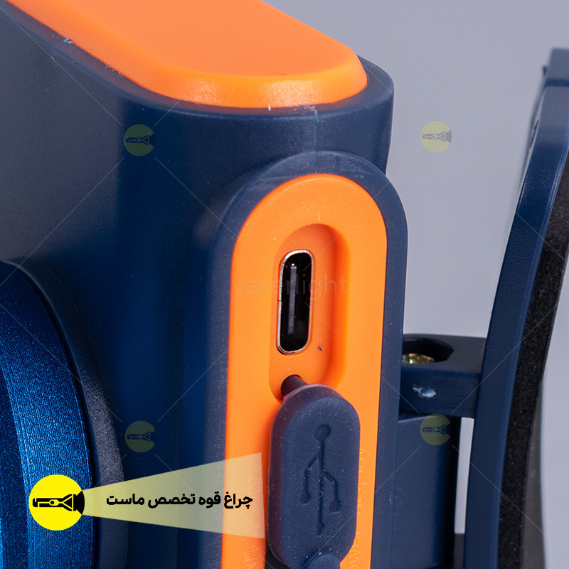 چراغ پیشانی اسمال سان ZY-H129 با لامپ XP60 قدرتمند - Image 3