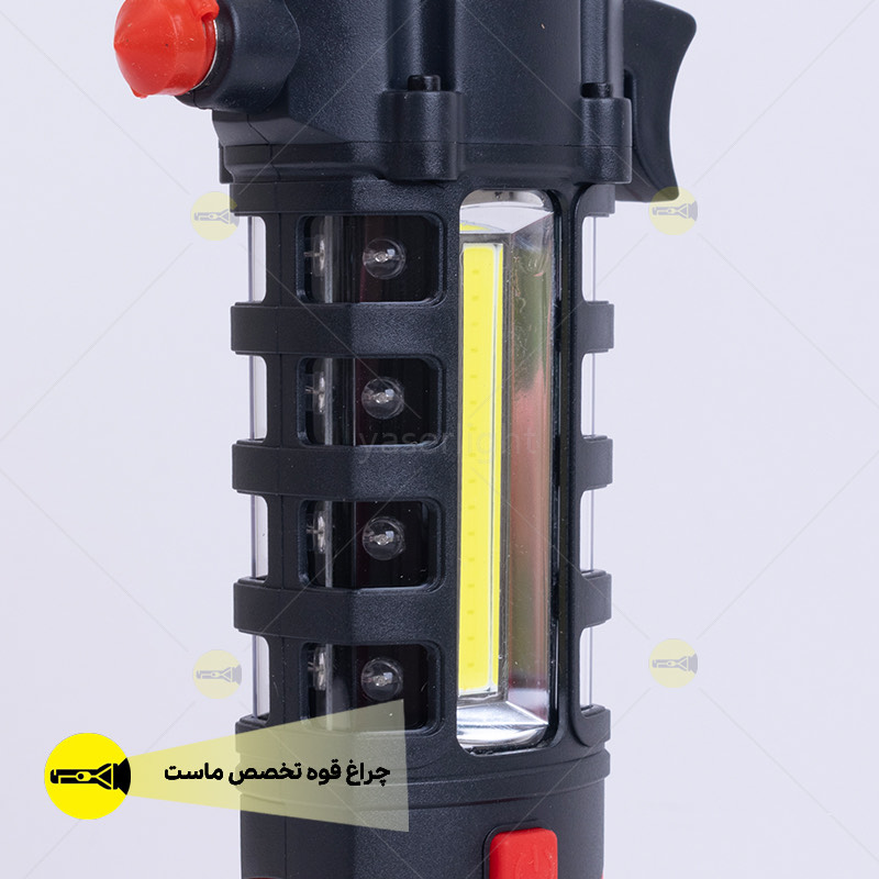چراغ قوه و چکش ایمنی چندکاره ژجیا (Zhejia) - Image 2