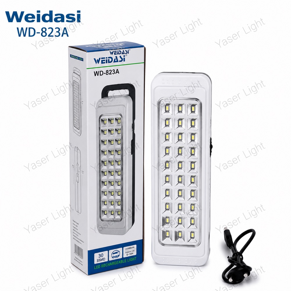 چراغ اضطراری ویداسی مدل WD-823A مهتابی