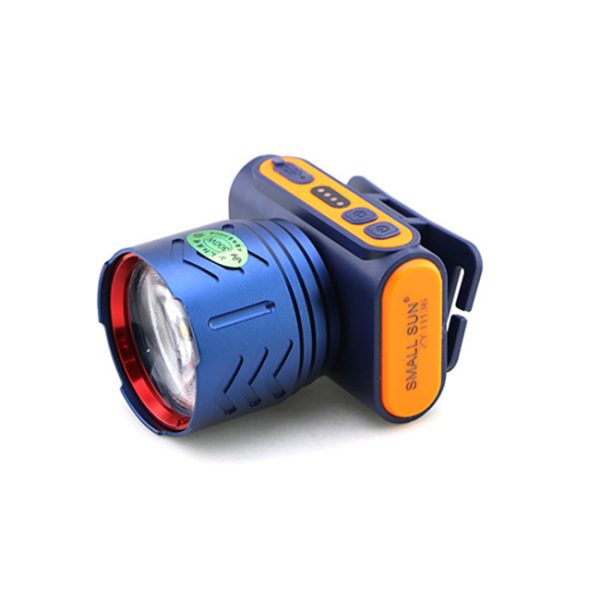 چراغ پیشانی اسمال سان ZY-H136 با لامپ Laser Led پنجاه وات