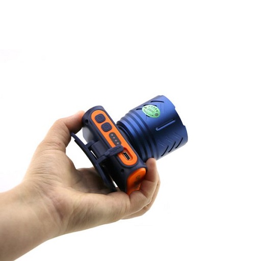 چراغ پیشانی اسمال سان ZY-H136 با لامپ Laser Led پنجاه وات - Image 2