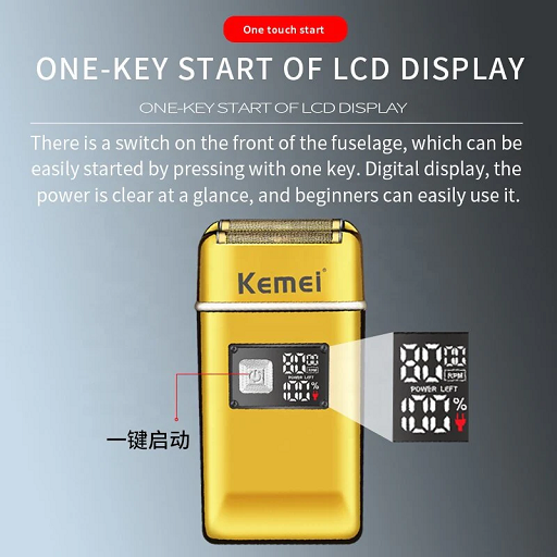 ماشین اصلاح و شیور ضد آب کیمی (Kemei) مدل KM-TX8 | دور موتور 8000 - Image 3