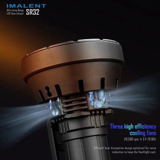 چراغ قوه فوقحرفهای ایمالنت مدل SR32 با ۳۲ عدد لامپ LED - Image 2