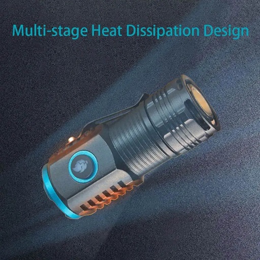 چراغ قوه کوتوله زینگارو با باتری یدک و ابعاد ۷ سانتیمتری - Image 7
