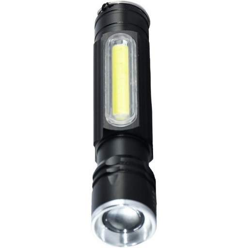 چراغ قوه پلیسی اسمال سان ZY-5154 با چراغ جانبی و پایه مگنتی - Image 5