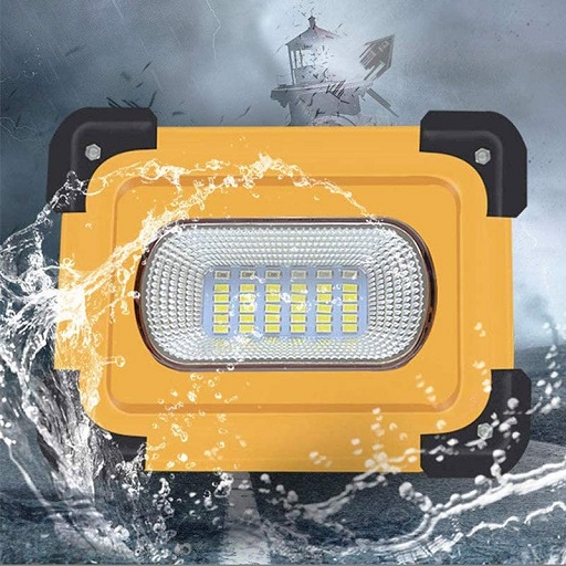 پروژکتور شارژی خورشیدی ۵۰ وات مدل W-852 | آهنربادار - Image 2