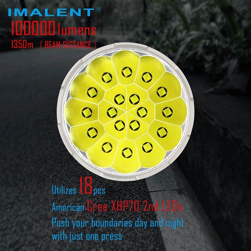 چراغ قوه فوق قدرتمند ایمالنت MS18 - Image 4