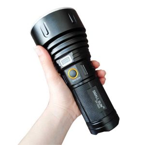 چراغ قوه پلیسی اسمال سان T231 با طراحی تاکتیکال و بدنه ضدضربه